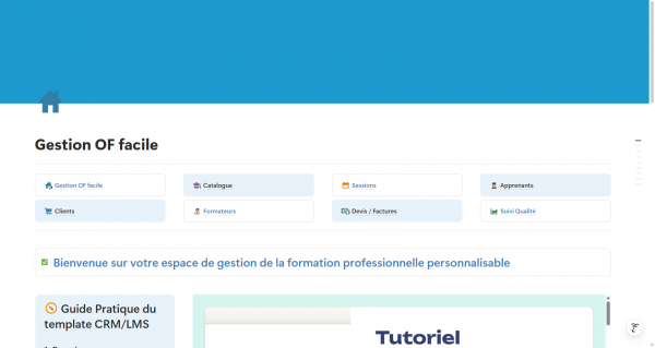 Gestion OF facile